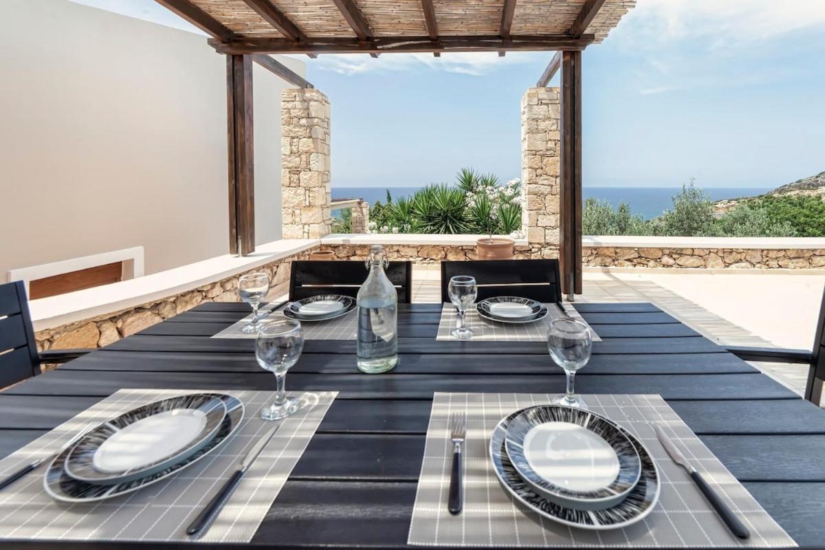 Karena Seaview Villa Gerani Chanion Buitenkant foto