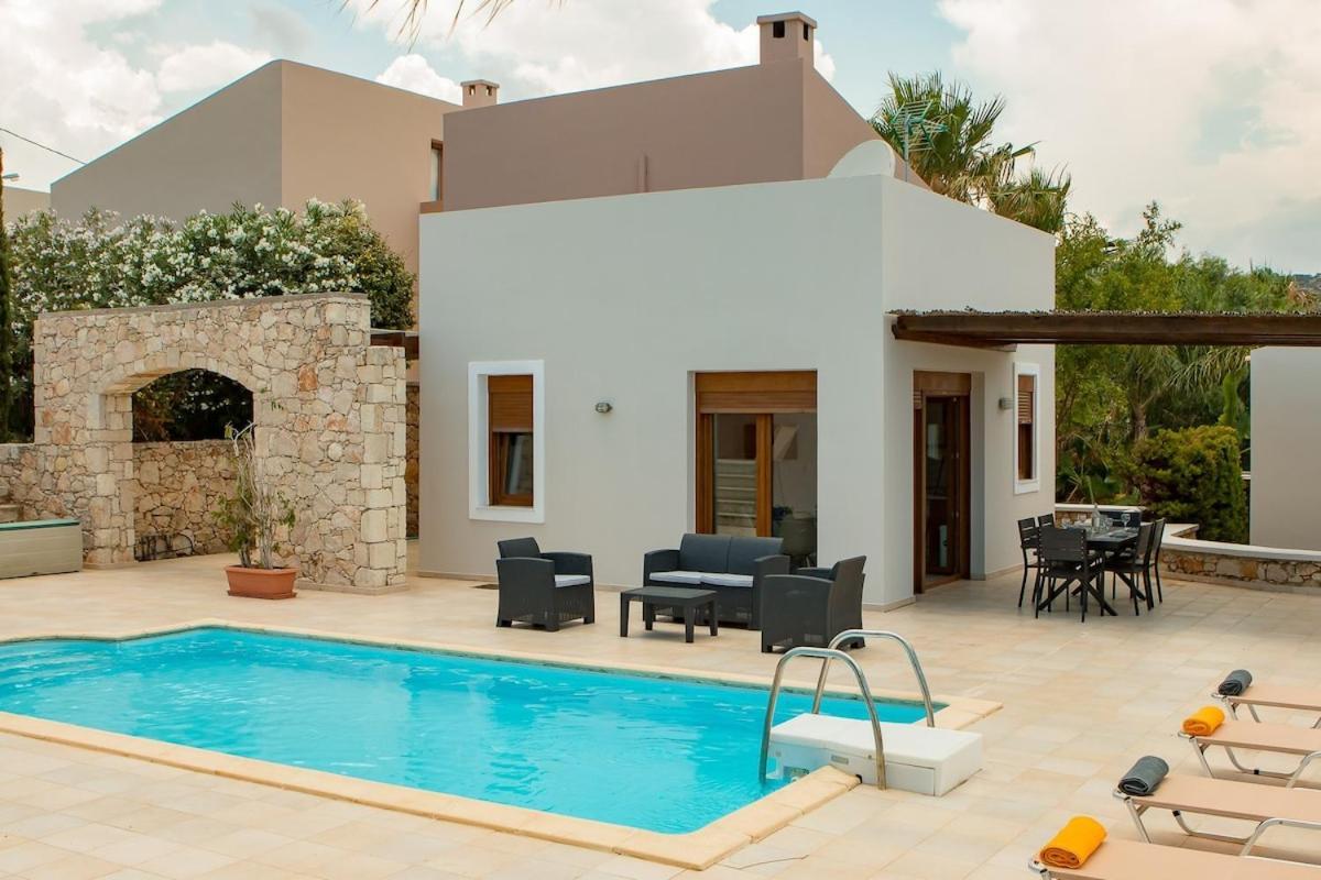 Karena Seaview Villa Gerani Chanion Buitenkant foto