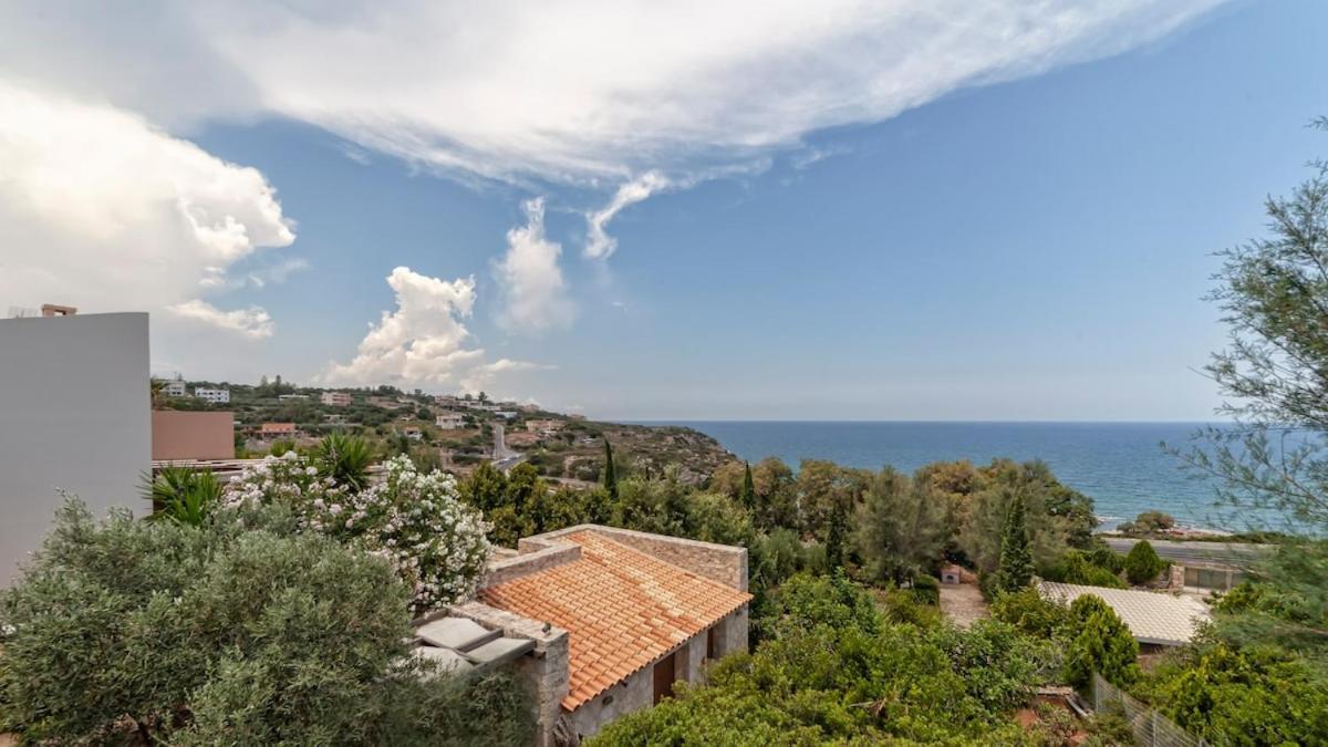 Karena Seaview Villa Gerani Chanion Buitenkant foto