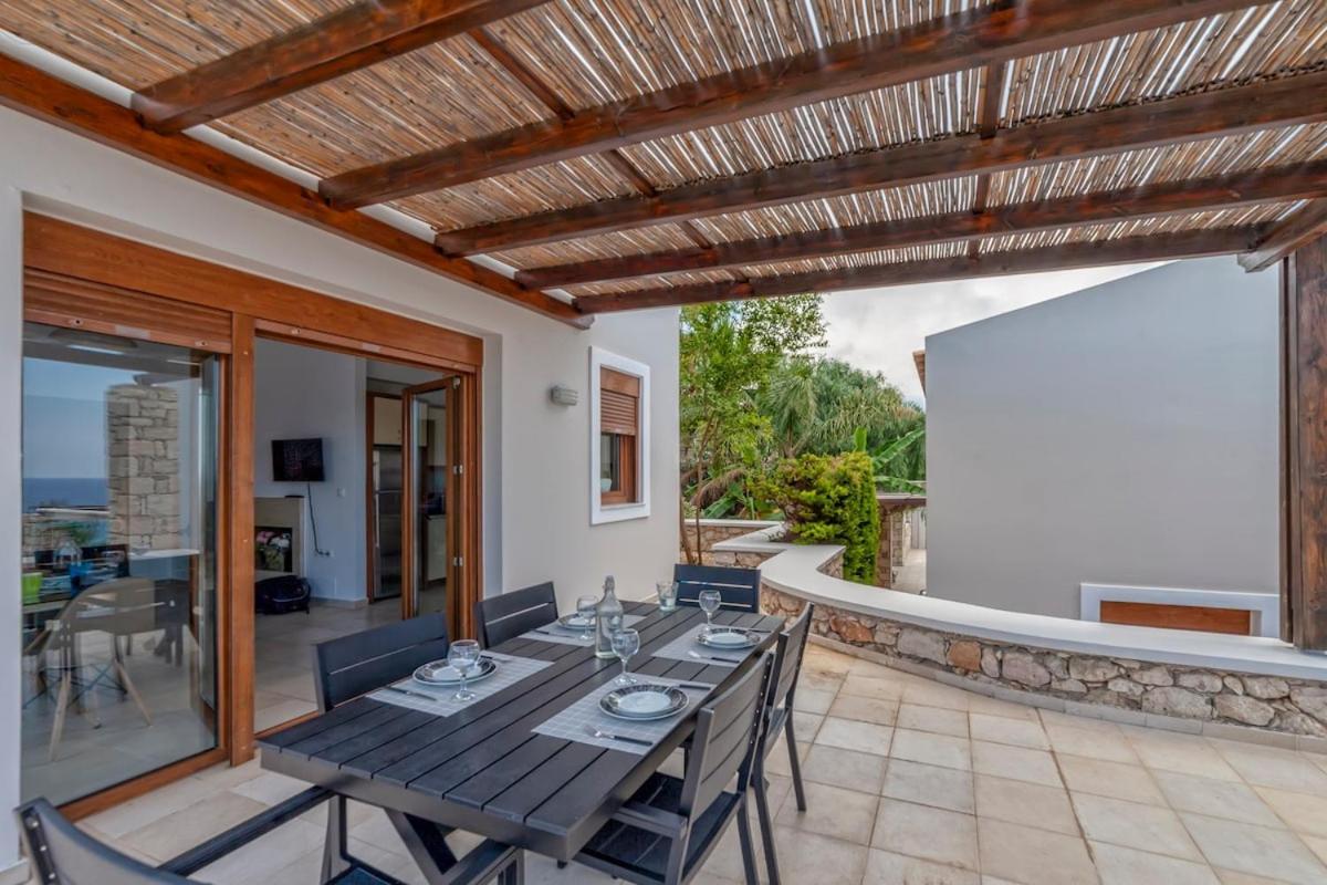 Karena Seaview Villa Gerani Chanion Buitenkant foto